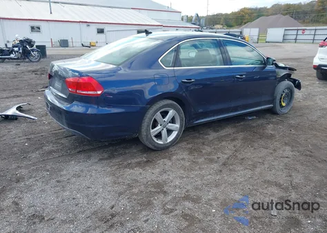 2014 Volkswagen Passat 1.8T Wolfsburg Edition from USA, damaged, VIN 1VWAT7A35EC045418